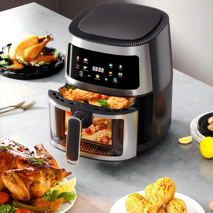 Friteuza cu aer cald, Air Fryer 10L, 2400 W